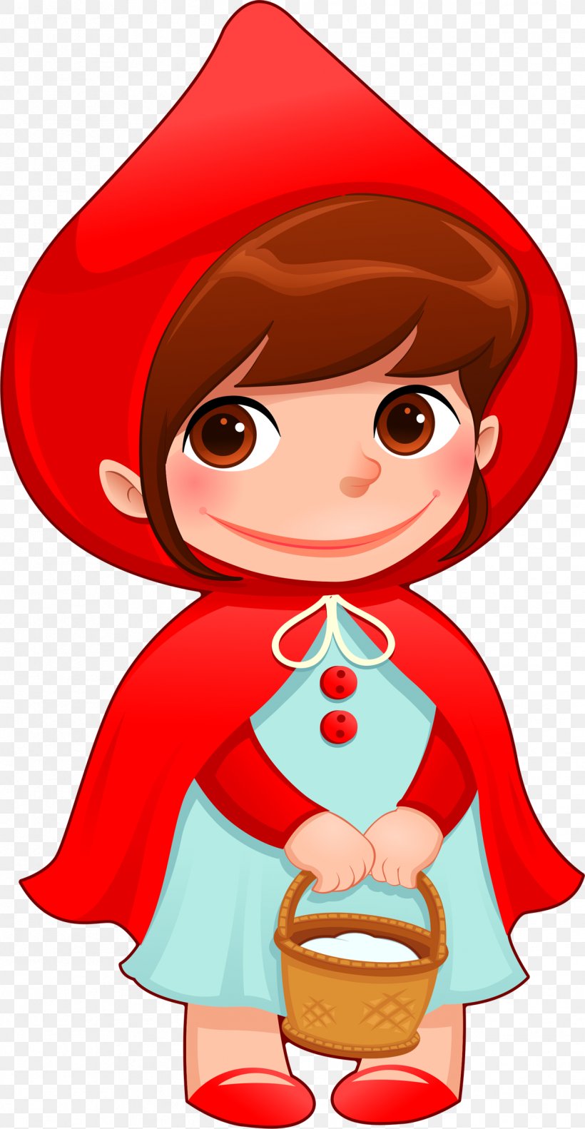 Red Hood Little Red Riding Hood Cartoon Clip Art, PNG, 1244x2401px ...