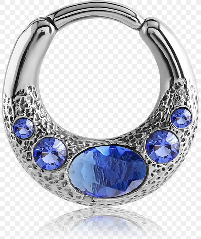 Sapphire Surgical Stainless Steel Septum Piercing Jewellery, PNG, 807x973px, Sapphire, Blue, Body Jewellery, Body Jewelry, Body Piercing Download Free