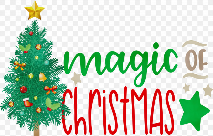 Christmas Tree, PNG, 3000x1917px, Magic Of Christmas, Christmas, Christmas Day, Christmas Ornament, Christmas Ornament M Download Free