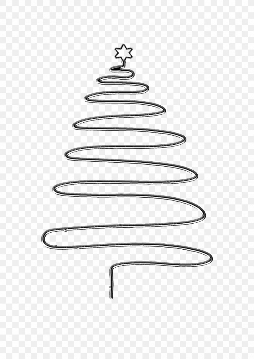 Christmas Tree White Line Art Body Jewellery, PNG, 1414x2000px, Christmas Tree, Black And White, Body Jewellery, Body Jewelry, Christmas Download Free