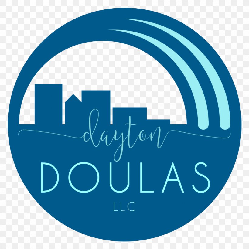 Dayton Doulas LLC Logo Childbirth, PNG, 1000x1000px, Doula, Area, Birth, Blue, Brand Download Free