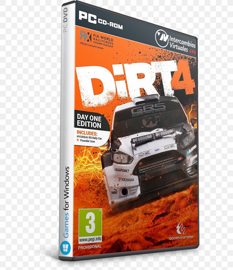 Dirt 4 Dirt Rally PlayStation 4 Xbox One Video Games, PNG, 620x950px, Watercolor, Cartoon, Flower, Frame, Heart Download Free