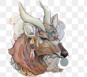 Goat - Work Of Art Illustration PNG