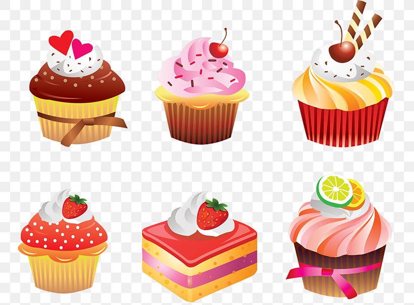 Cupcake Fruitcake Muffin Royal Icing Clip Art, PNG, 760x604px, Cupcake, Baking, Baking Cup, Buttercream, Cake Download Free