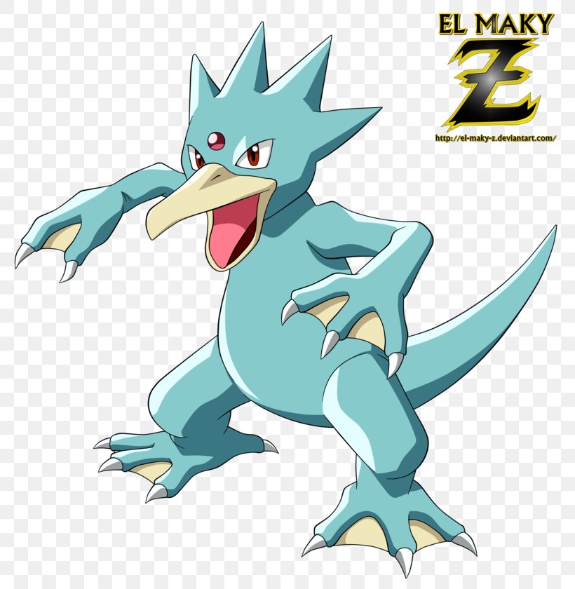 Golduck Psyduck Skarmory Lugia Umbreon, PNG, 800x840px, Golduck, Art, Beak, Bird, Cartoon Download Free