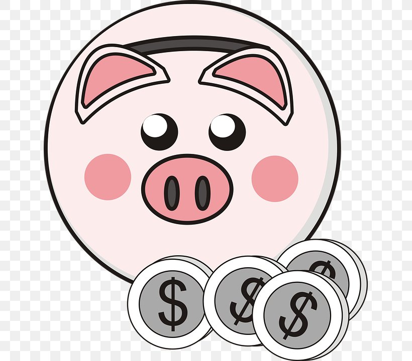 Piggy Bank Money Clip Art, PNG, 645x720px, Piggy Bank, Area, Bank, Image File Formats, Money Download Free