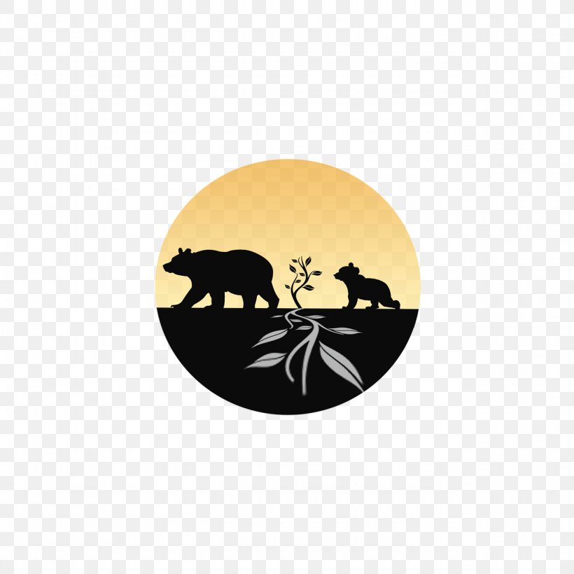 Senda Del Oso Bear Logo, PNG, 1280x1280px, Senda Del Oso, Animal, Bear, Carnivoran, Logo Download Free