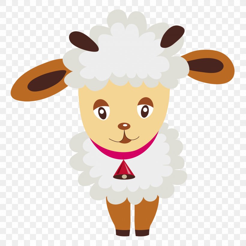 Sheep Clip Art, PNG, 2500x2500px, Sheep, Art, Cartoon, Deer, Fictional Character Download Free