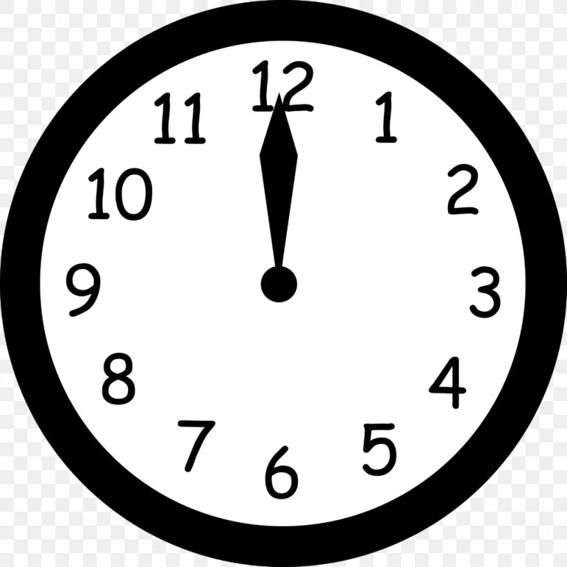 Time & Attendance Clocks Clip Art, PNG, 1024x1024px, Clock, Area, Black And White, Daylight Saving Time, Home Accessories Download Free