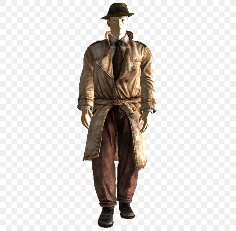 Trench Coat Fallout: New Vegas Fallout 4 Fallout Shelter, PNG, 358x800px, Trench Coat, Belt, Button, Clothing, Coat Download Free