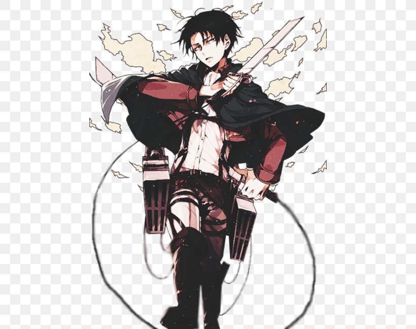 Attack On Titan Levi Strauss & Co. أرافيستا Eren Yeager, PNG, 468x648px, Watercolor, Cartoon, Flower, Frame, Heart Download Free