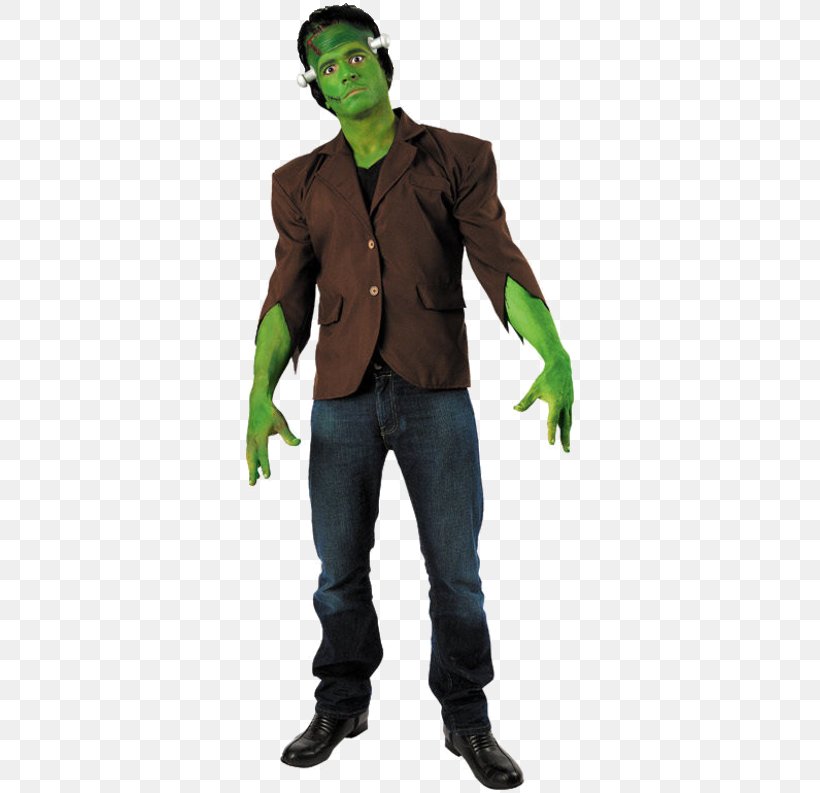Frankenstein's Monster Costume Party Halloween Costume, PNG, 500x793px, Frankenstein, Action Figure, Adult, Clothing, Clothing Accessories Download Free