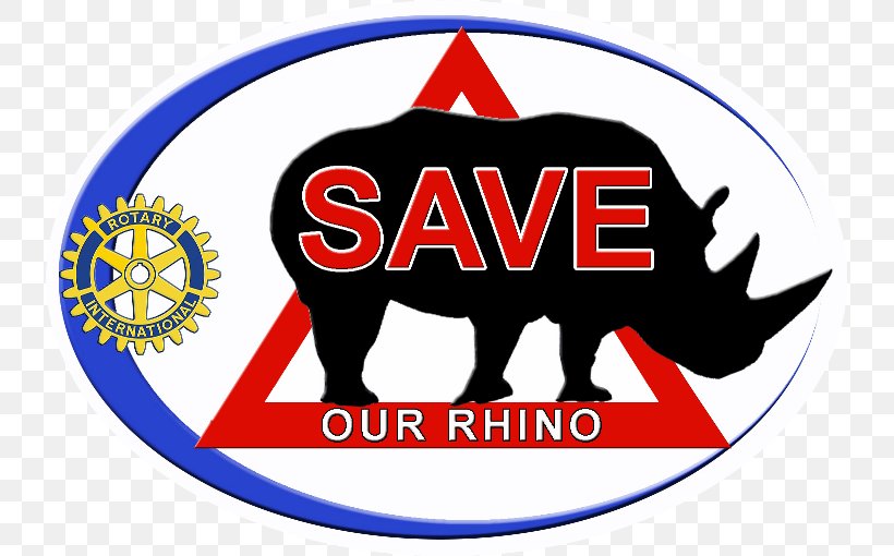 Rhinoceros Rotary International Save The Rhino Organization Coolamon, PNG, 735x510px, Rhinoceros, Area, Artwork, Black Rhinoceros, Brand Download Free