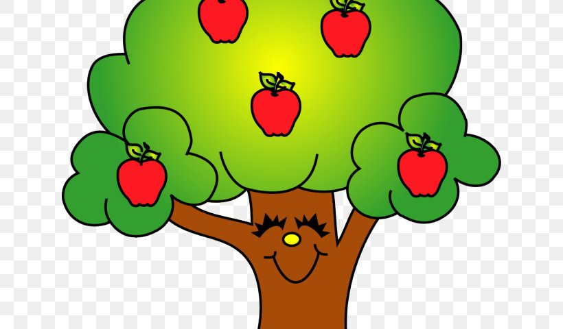 Shareware Treasure Chest: Clip Art Collection Apple Tree Image, PNG, 640x480px, Apple, Apples, Drawing, Fruit, Fruit Tree Download Free