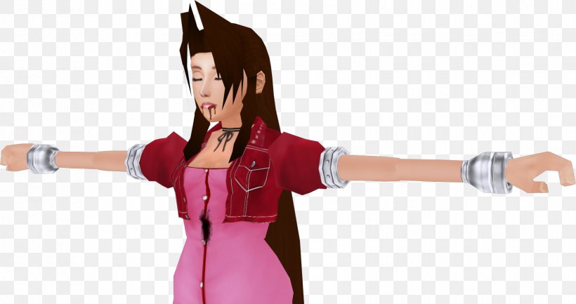 Aerith Gainsborough Dissidia Final Fantasy Yuffie Kisaragi Final Fantasy VII Thumb, PNG, 1756x928px, Watercolor, Cartoon, Flower, Frame, Heart Download Free