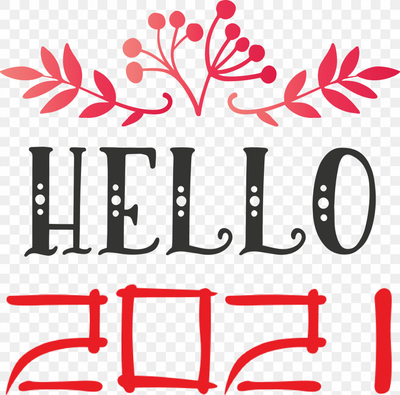 Hello 2021 Year 2021 New Year Year 2021 Is Coming, PNG, 2424x2390px, 2021 New Year, Hello 2021 Year, Calligraphy, Flower, Happiness Download Free