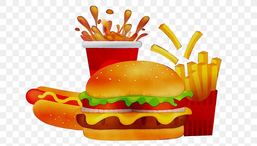 Junk Food Cartoon, PNG, 684x468px, French Fries, American Cheese, American Food, Big Mac, Breakfast Sandwich Download Free