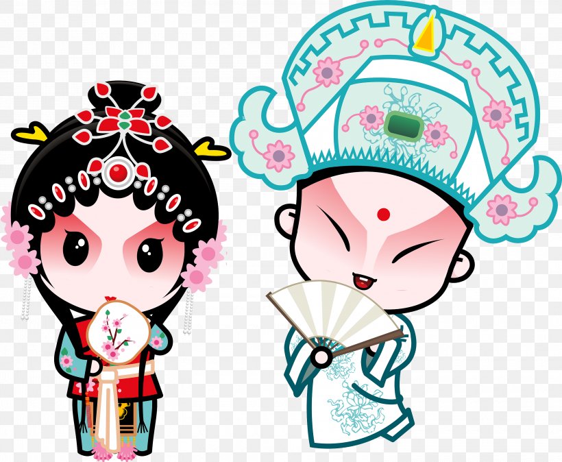 Peking Opera Chinese Opera Vector Graphics Image Character, PNG, 3000x2466px, Peking Opera, Animation, Cartoon, Character, Cheek Download Free