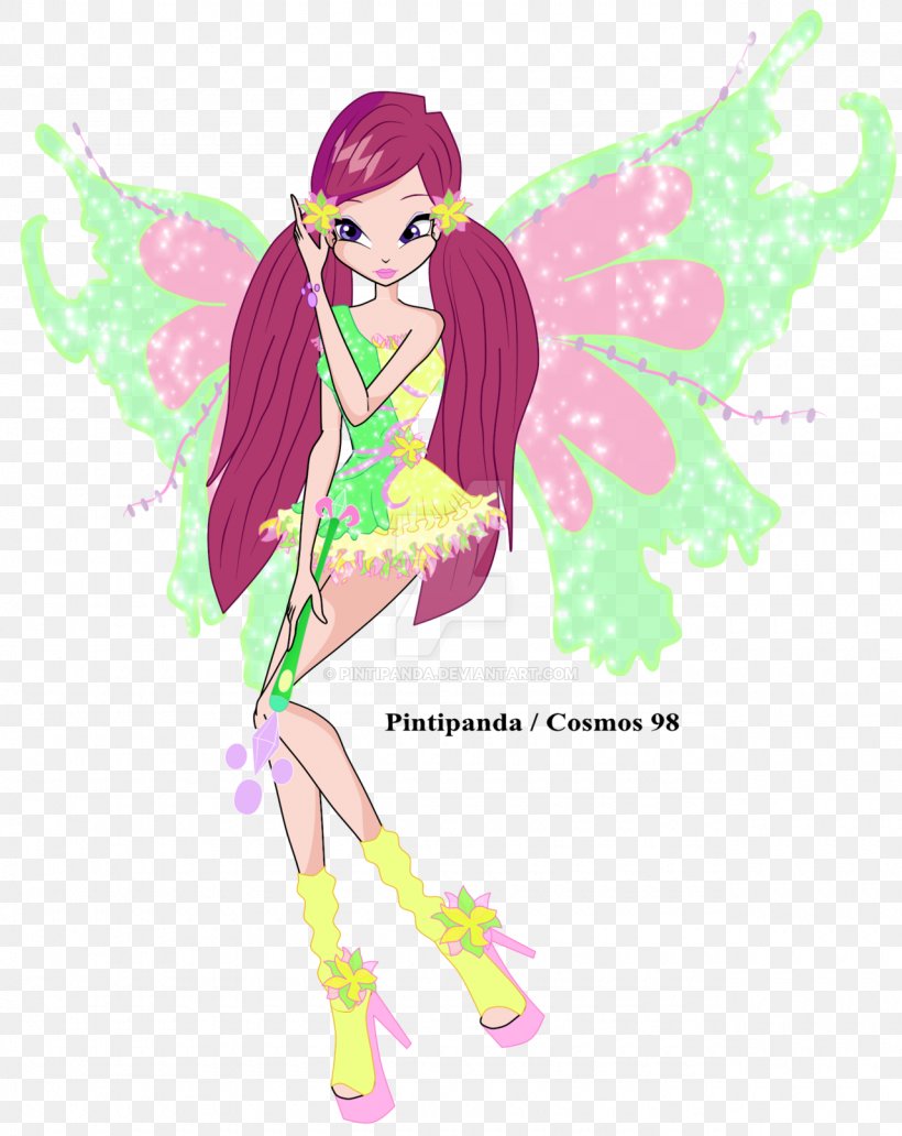 Roxy Bloom Flora Tecna Winx Club: Believix In You, PNG, 1280x1612px, Watercolor, Cartoon, Flower, Frame, Heart Download Free