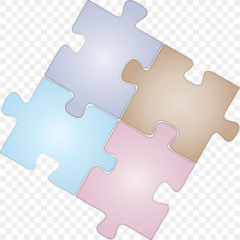 Autism Day World Autism Awareness Day Autism Awareness Day, PNG, 3000x3000px, Autism Day, Autism Awareness Day, Jigsaw Puzzle, Material Property, Puzzle Download Free