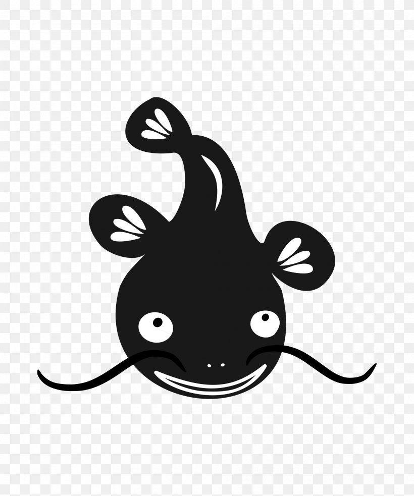 Catfish Cartoon Clip Art, PNG, 2000x2400px, Cat, Animal, Animation, Black, Black And White Download Free