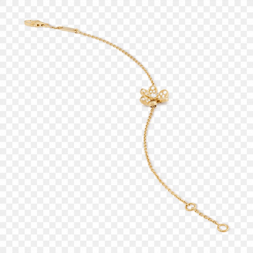 Necklace Bracelet Van Cleef & Arpels Jewellery Gold, PNG, 3000x3000px, Necklace, Aesthetics, Bangle, Body Jewelry, Bracelet Download Free