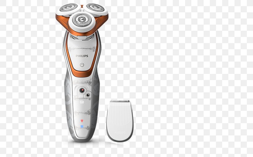 Electric Razors & Hair Trimmers R2-D2 Philips SW5700 Star Wars BB-8 Philips Norelco SW6700 Star Wars Rebellion Philips Norelco Electric Shaver Star Wars, PNG, 510x510px, Electric Razors Hair Trimmers, Hardware, Komputronik, Neonet, Philips Download Free