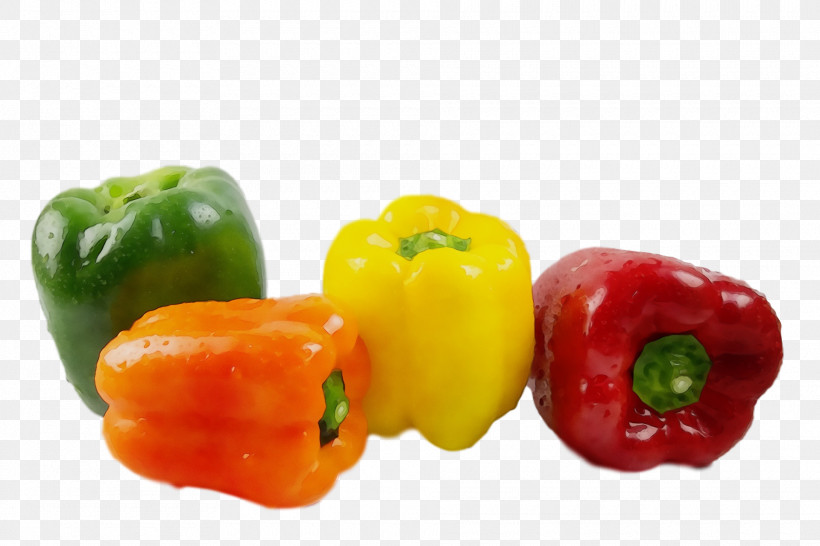 Habanero Cayenne Pepper Tabasco Pepper Bell Pepper Yellow Pepper, PNG, 1920x1280px, Watercolor, Bell Pepper, Cayenne Pepper, Chili Pepper, Friarelli Pepper Download Free