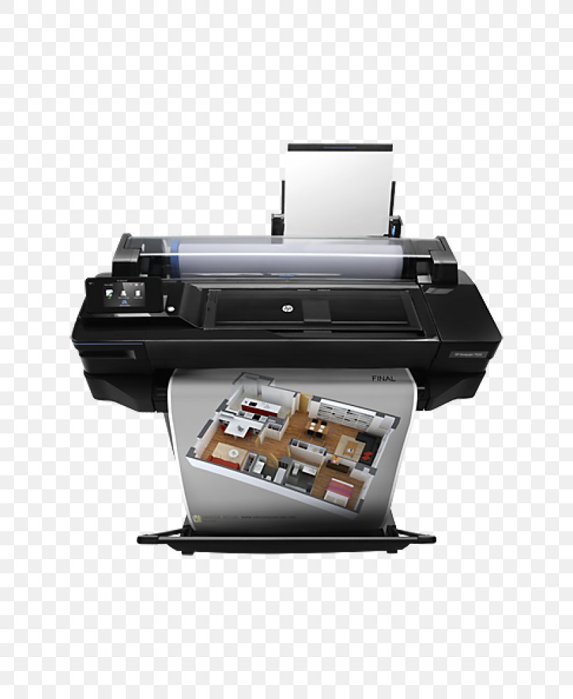 Hewlett-Packard Plotter Wide-format Printer HP DesignJet T520, PNG, 800x1000px, Hewlettpackard, Canon, Computeraided Design, Electronic Device, Electronics Download Free