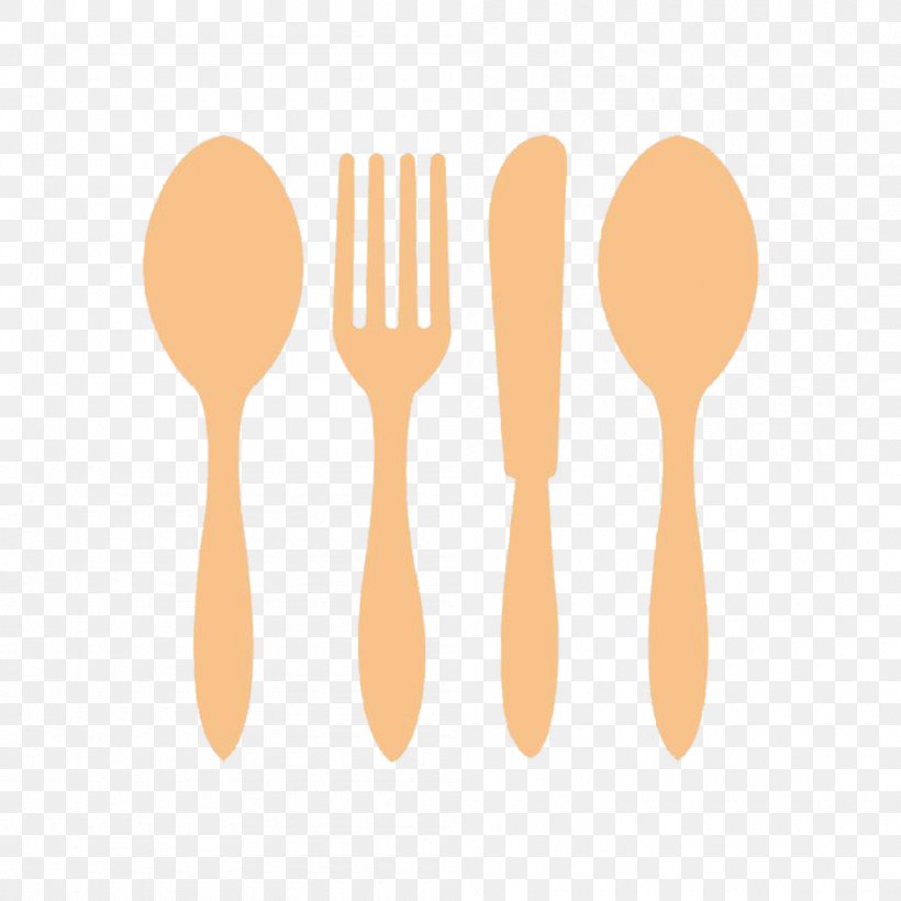 Knife Wooden Spoon Fork, PNG, 1000x1000px, Knife, Cutlery, Fork, Kitchenware, Orange Download Free