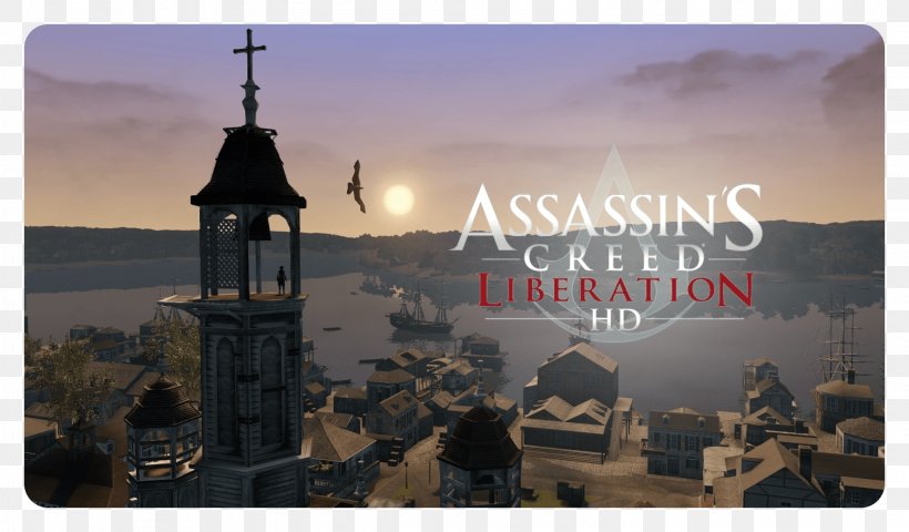 Assassin's Creed III: Liberation Assassin's Creed: Brotherhood, PNG, 2028x1188px, Xbox 360, Game, Sky, Stock Photography, Tourism Download Free