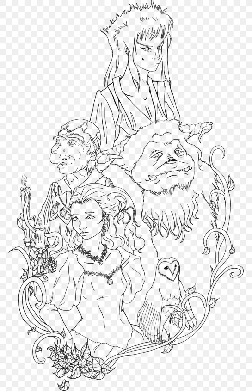 Coloring Book Hoggle Stepmother Maze Child, PNG, 768x1272px, Coloring Book, Adult, Arm, Art, Artwork Download Free