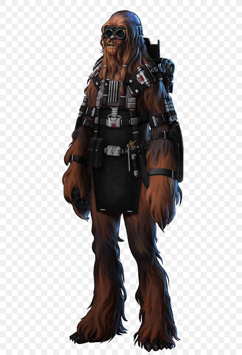 Star Wars: The Old Republic Chewbacca Star Wars: Bounty Hunter Wookiee, PNG, 590x1200px, Star Wars The Old Republic, Chewbacca, Costume, Droid, Force Download Free