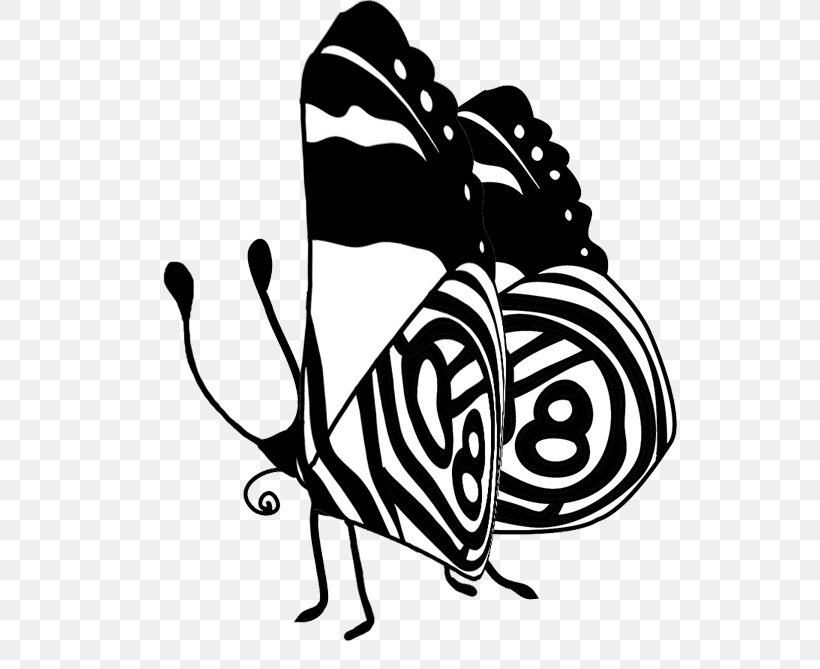 Butterfly Black And White Clip Art, PNG, 618x669px, Butterfly, Art, Black And White, Black Swallowtail, Color Download Free