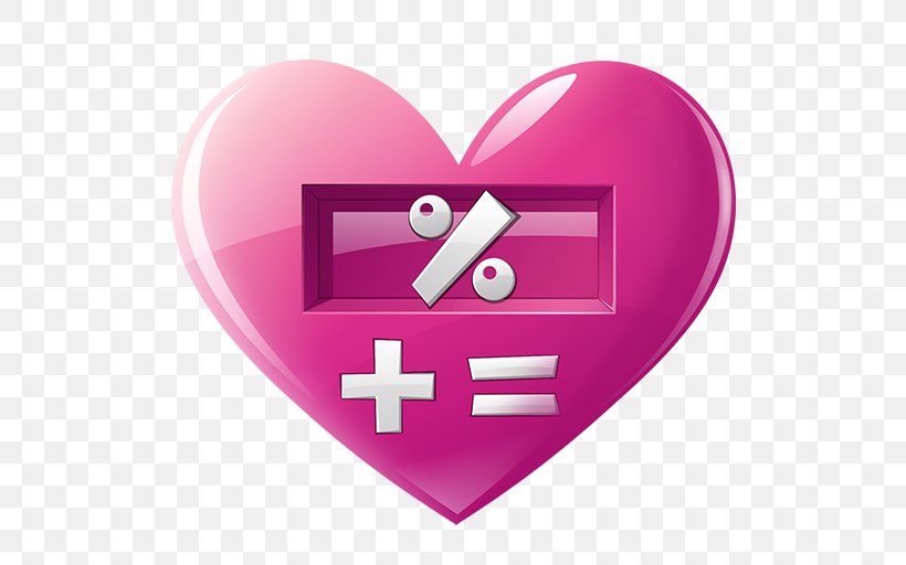 Love Calculator Mobile App Android Application Package Mobile Phones, PNG, 512x512px, Calculator, Android, Google Play, Heart, Love Download Free