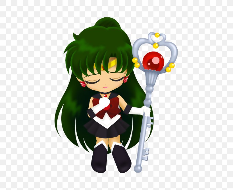 Sailor Pluto Chibiusa Sailor Moon Drops Sailor Saturn, PNG, 533x667px, Watercolor, Cartoon, Flower, Frame, Heart Download Free