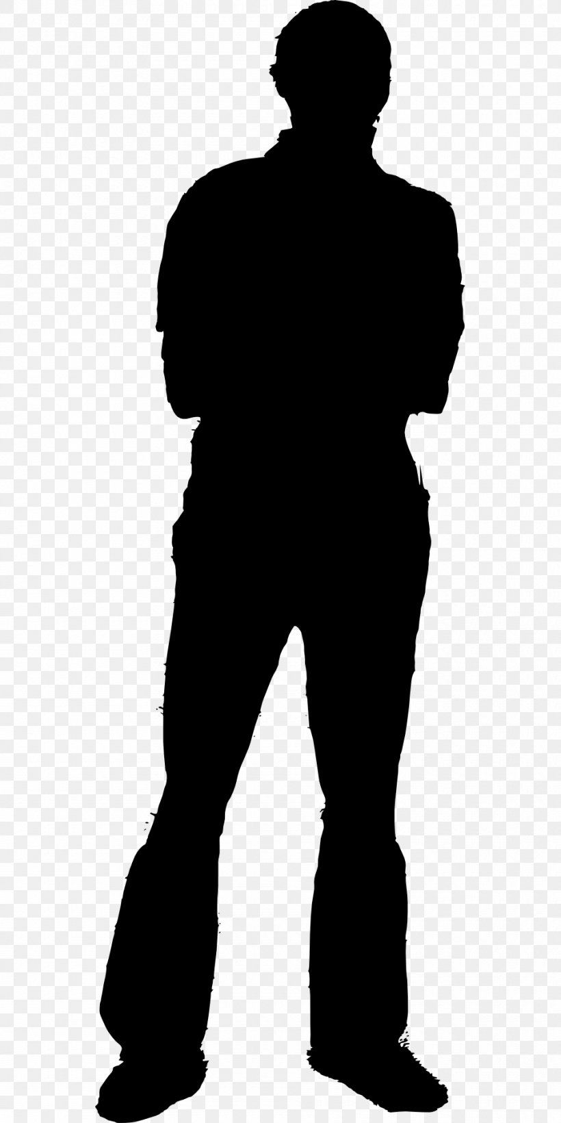 Silhouette Clip Art, PNG, 960x1920px, Silhouette, Black And White, Human Behavior, Joint, Male Download Free