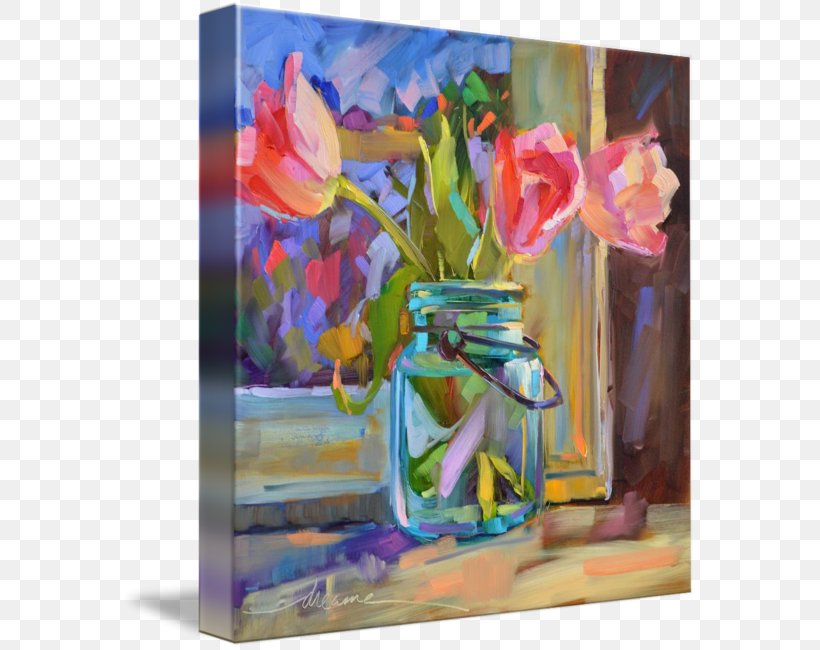 Floral Design Acrylic Paint Still Life Photography Gallery Wrap, PNG, 576x650px, Floral Design, Acrylic Paint, Acrylic Resin, Art, Artwork Download Free
