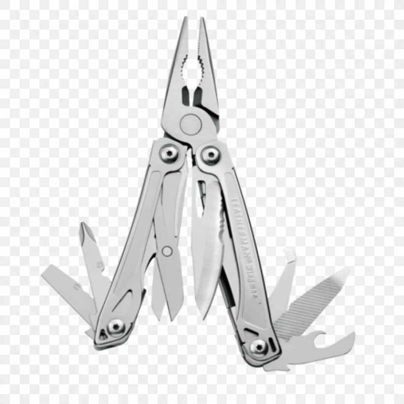 Multi-function Tools & Knives Leatherman Knife Wire Stripper, PNG, 1000x1000px, Multifunction Tools Knives, Diagonal Pliers, Gerber Gear, Hardware, Key Chains Download Free