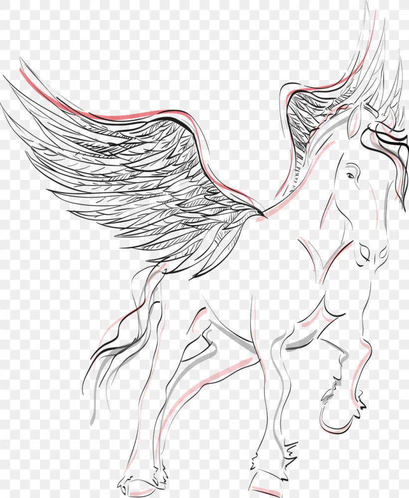 Pegasus Coloring Book Pony, PNG, 1052x1280px, Watercolor, Cartoon, Flower, Frame, Heart Download Free