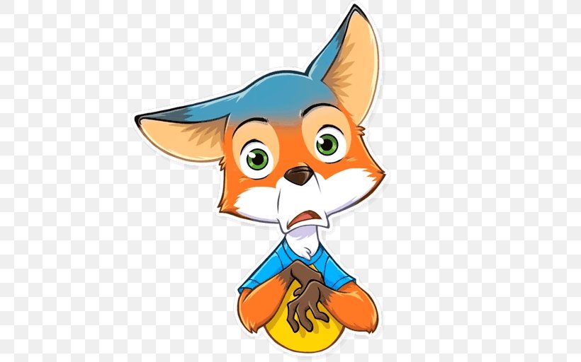 Whiskers Sticker Telegram Red Fox Clip Art, PNG, 512x512px, 2017, Whiskers, Carnivoran, Cartoon, Cat Download Free