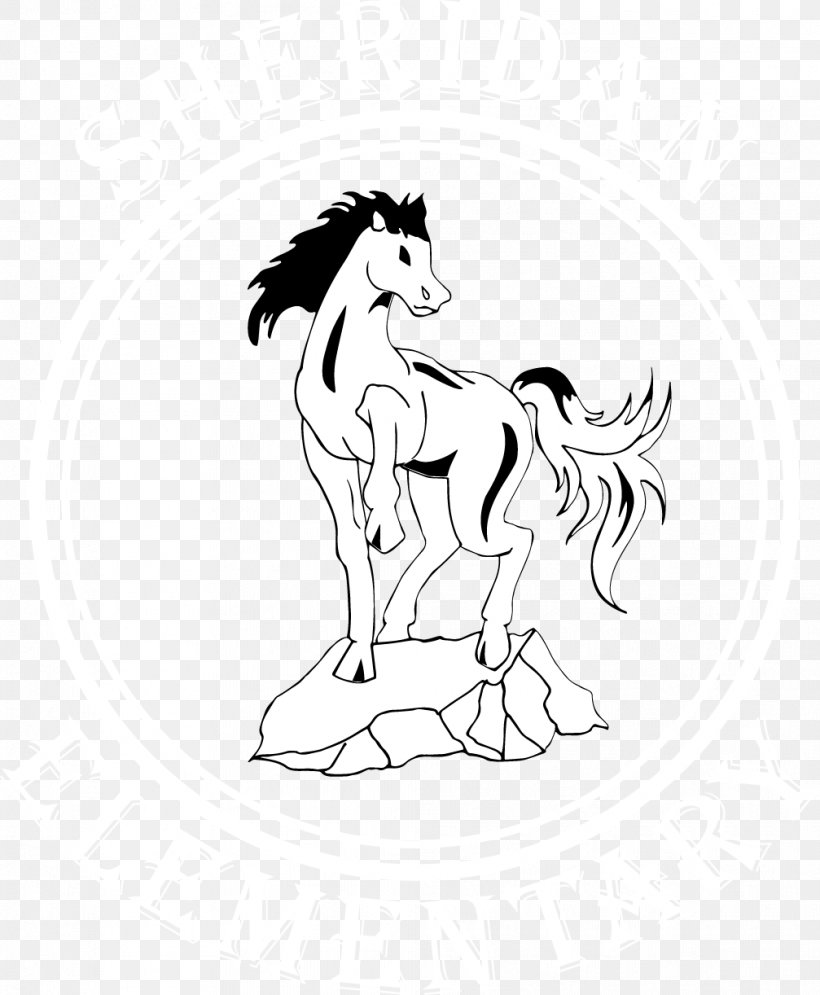 Mustang Line Art Sketch, PNG, 1007x1222px, Watercolor, Cartoon, Flower, Frame, Heart Download Free