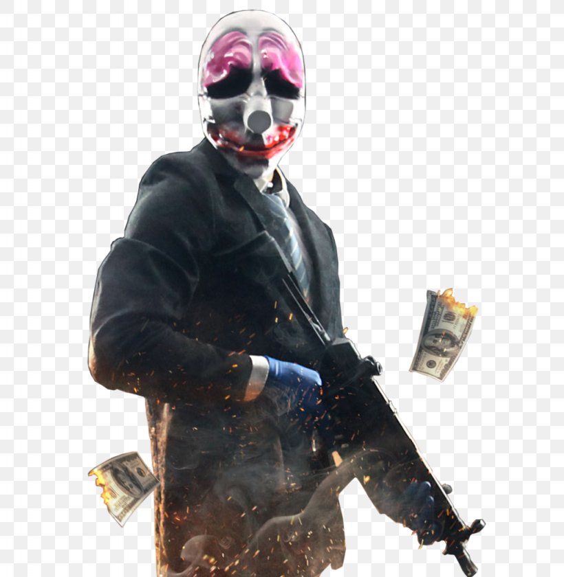 Payday 2 Payday: The Heist PlayStation 3 PlayStation 4 Xbox 360, PNG, 1024x1050px, Payday 2, Action Figure, Computer Software, Cooperative Gameplay, Fictional Character Download Free