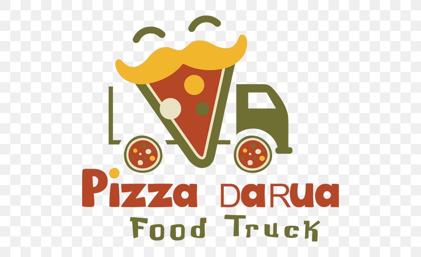 Pizza Food Truck Logo Merienda, PNG, 500x500px, Pizza, Area, Artwork, Brand, Dough Download Free