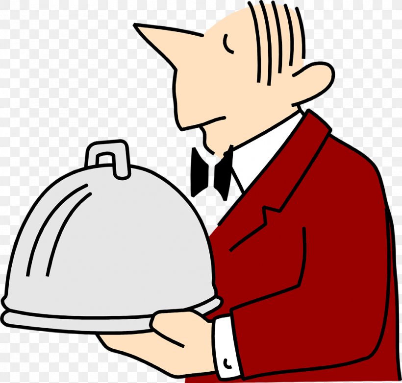 Waiter Dish Clip Art, PNG, 958x914px, Waiter, Area, Artwork, Black And White, Cartoon Download Free