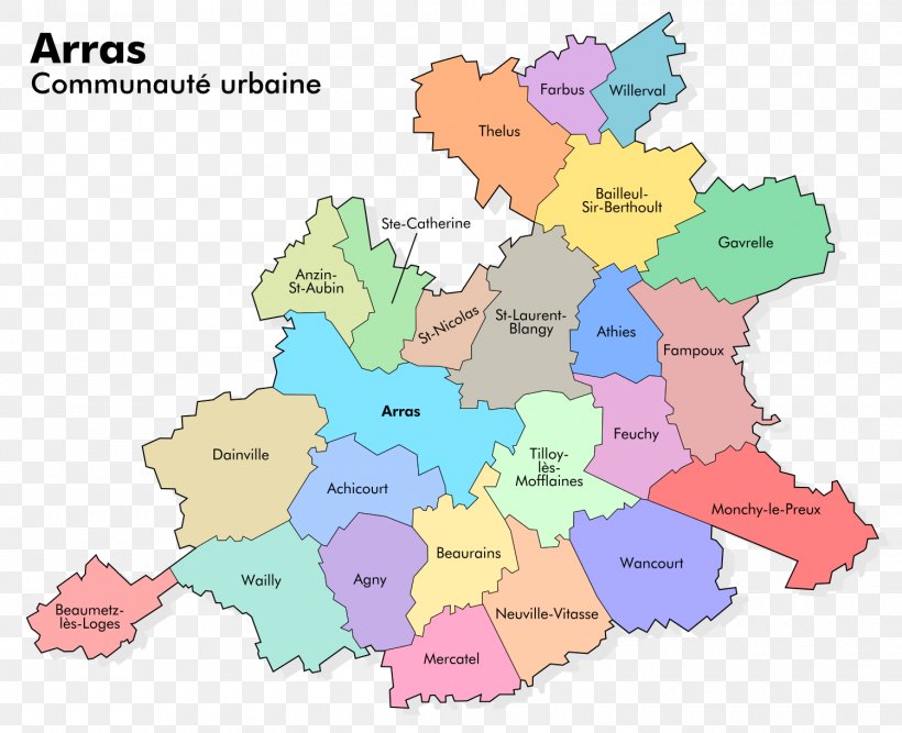 Communauté Urbaine D'Arras Map Lyon Metropolis, PNG, 1500x1221px, Map, Agglomeraatio, Area, Arras, Departments Of France Download Free