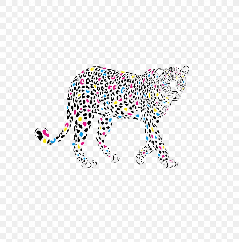 Leopard Quotation Illustration, PNG, 1010x1024px, Leopard, Area, Cougar, Pink, Point Download Free