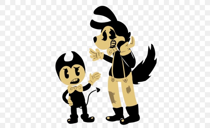 Bendy And The Ink Machine Clip Art Illustration Image, PNG, 500x500px, Bendy And The Ink Machine, Air Fresheners, Animated Cartoon, Animation, Art Download Free