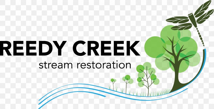 Logo Reedy Creek Stream Restoration Tree, PNG, 1904x976px, Logo, Brand, Grass, Green, Leaf Download Free