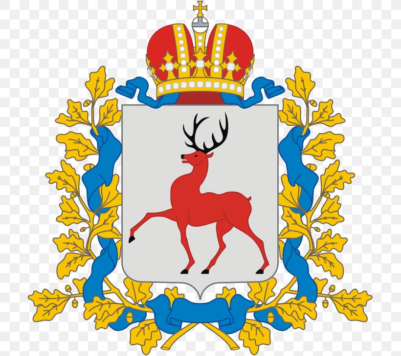 Nizhny Novgorod Oblasts Of Russia Novgorod Oblast Flag Of Russia, PNG, 709x730px, Nizhny Novgorod, Animal Figure, Area, Coat Of Arms Of Nizhny Novgorod, Crest Download Free